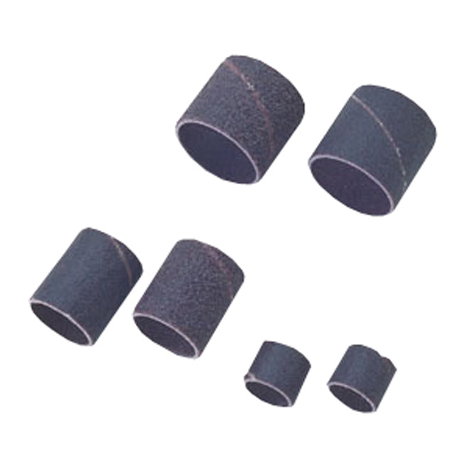 Wolfcraft 6-pc Sanding Sleeve Set - Assorted Sizes - Cloth Back - For Drum Sander #2650 - Each