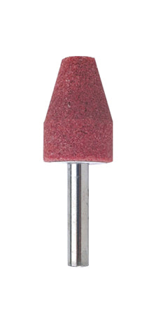 Wolfcraft Conical Shape Grinding Stone - 3/4-in x 2 1/8-in - Vitrified Aluminum Oxide - Each