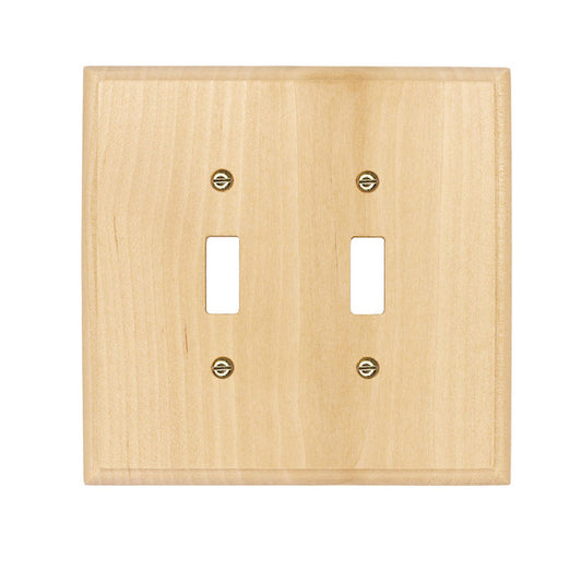 Double Toggle Wall Plate-