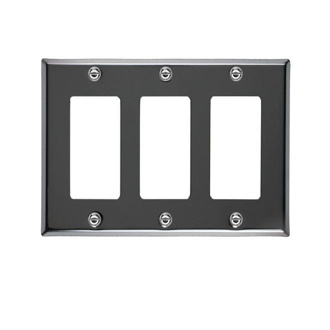 Triple Rocker Wall Plate-