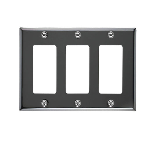 Triple Rocker Wall Plate-