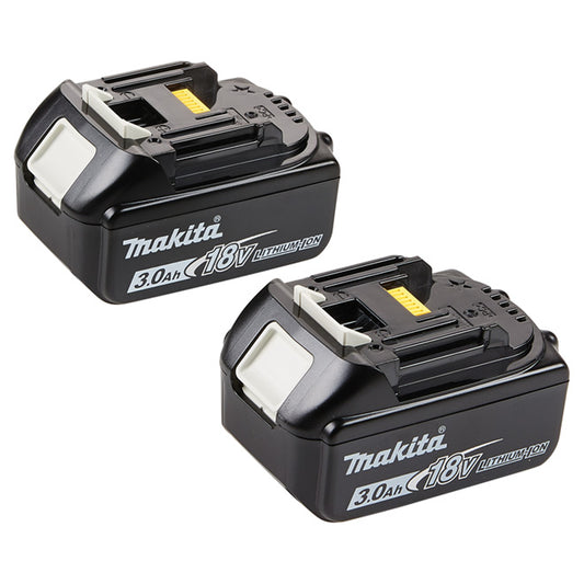 Makita 18-Volt LXT Lithium Ion Batteries - 3-AH - 2 per Pack - Each