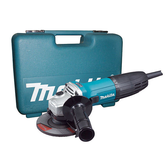 Makita 4 1/2-in Corded Angle Grinder - 6-Amp Motor - 11000 RPM - Thumb Switch - Slim Housing - Each