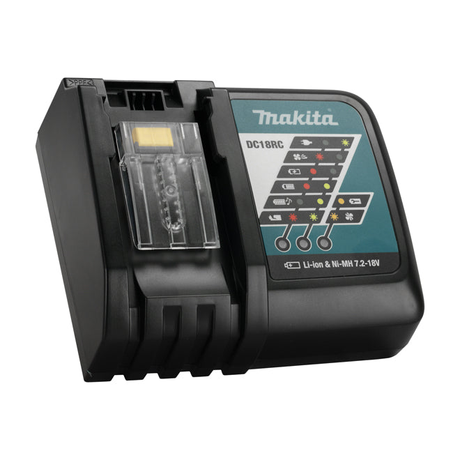 Makita Lithium?Ion Rapid Optimum Charger - 3 Active Control System - 18-Volt - Digital Display - Each