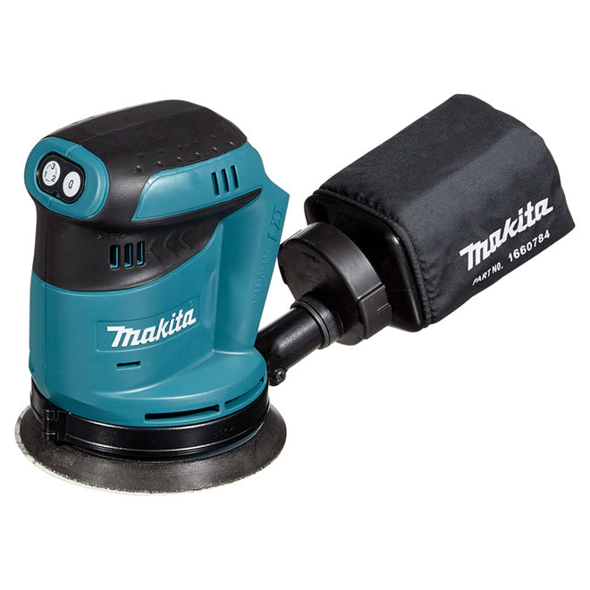 Makita Cordless Random Orbit Sander - Palm Grip - 11,000-OPM - Lithium Ion Battery - Each