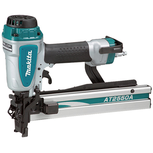 Makita 1-in Corded Wide Crown Stapler for Gauge 16 Nail - Built-in Air Filter - Quick Release Cam-Lock - Top-Loading - Each