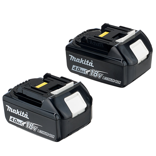 Makita Cordless Power Tool Battery - 18 V - Lithium-Ion - Black - set of 2 - Each