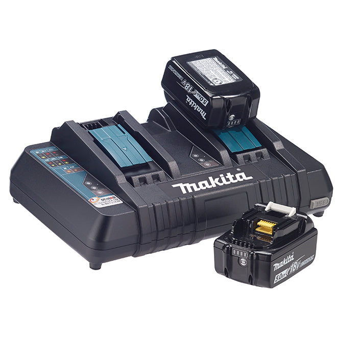 Makita Lithium-Ion Battery and Charging Set - 18 V - Each