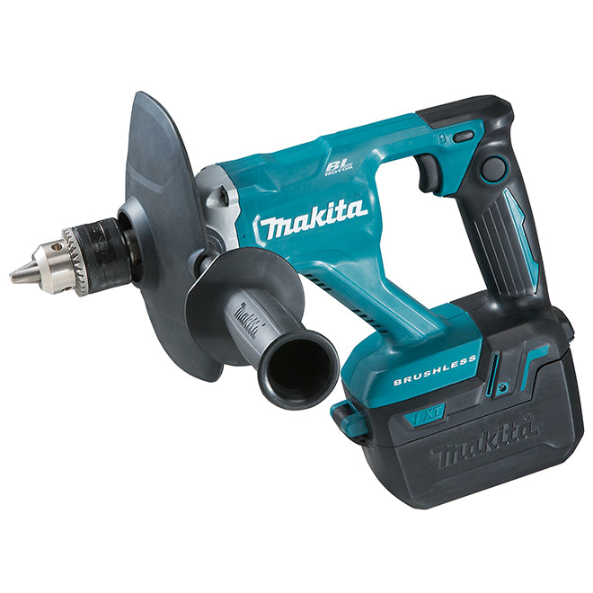 Makita 1/2-in Cordless Mixer - Brushless Motor - Lock-On Button - Dual Speed Mode - Bare Tool (battery not included) - Each