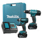 Makita LXT 18 V 2-Tool Combo with Batteries - Each