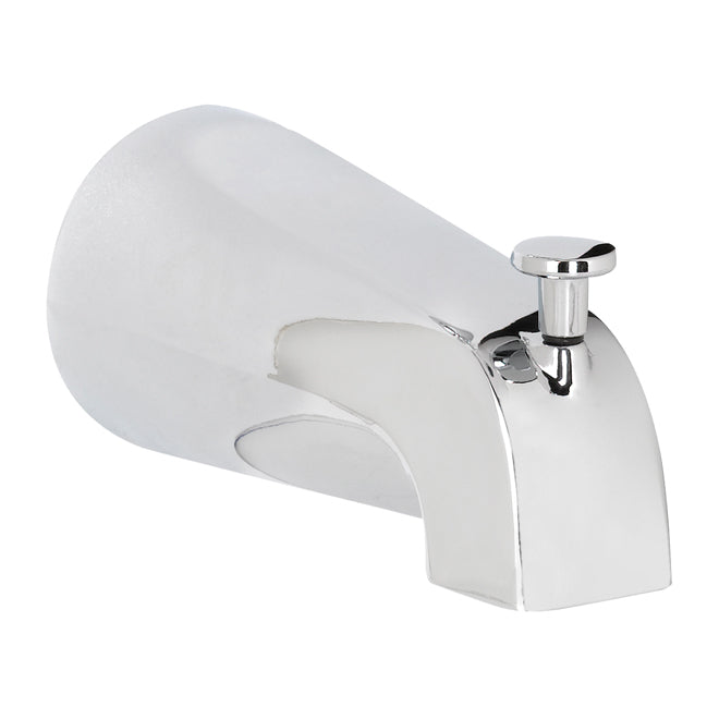 Plumb Pak Polished Chrome Bathtub Spout with Diverter - Each