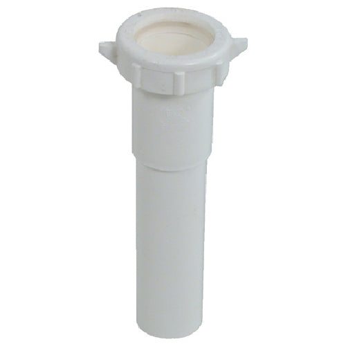 Plumb Pak Sink Extension Tube - Plastic - White - 1 1/4-in dia x 6-in L - Each