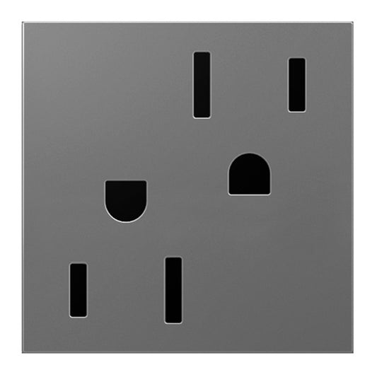 Legrand Adorne Electrical Outlet - 3 15/16-in W x 6 3/16-in H - 15-amp - 125-volt-