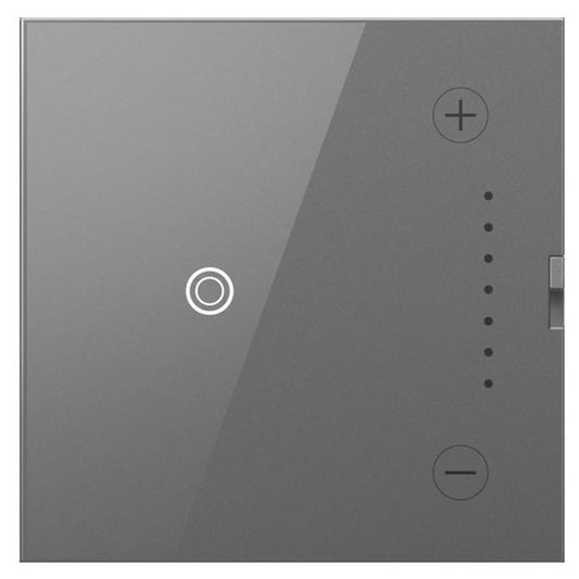 Legrand Adorne 1-Switch 700-Watt Single Pole 3-Way Wireless Magnesium Indoor Touch Dimmer Bluetooth Capability-Each