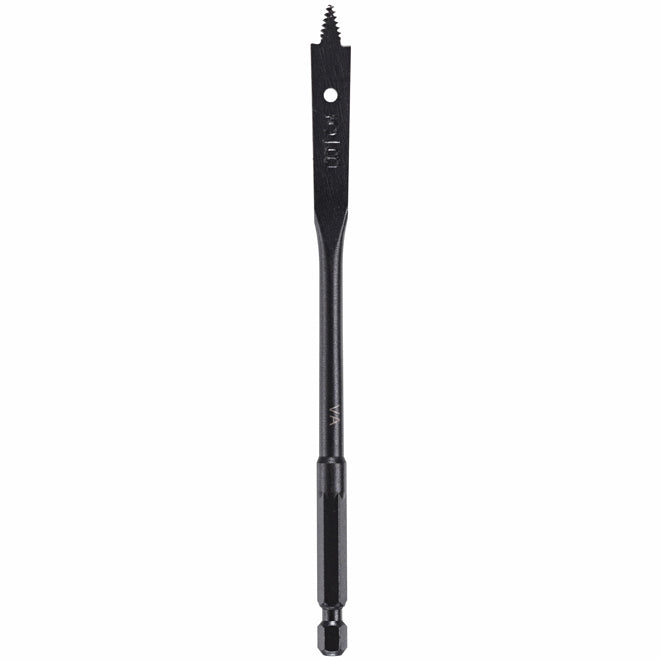 "Black Max(TM)" Standard Length Spade Bit - 3/8" - Each