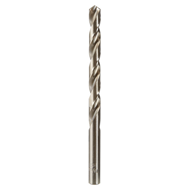 High-Speed Standard Fractional Drill Bit - 19/64" - Each