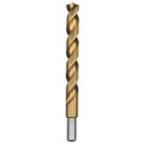 Bosch Titanium-Coated Drill Bit - 1/6-in Dia x 1 7/8-in L - Round Shank - Double Flute - 2 Per Pack - Each