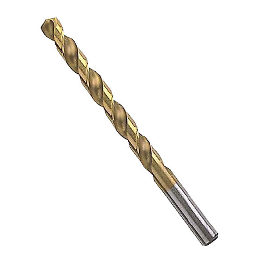 Bosch Titanium-Coated Drill Bit - 3/16-in Dia x 3 1/2-in L - 3-Flat Shank - Double Flute - Each