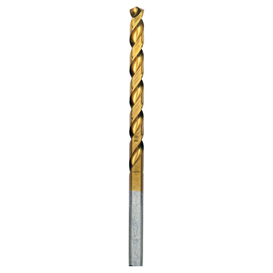 Bosch Titanium-Coated Drill Bit - 3/64-in Dia x 3 5/8-in L - 3-Flat Shank - Double Flute - Each