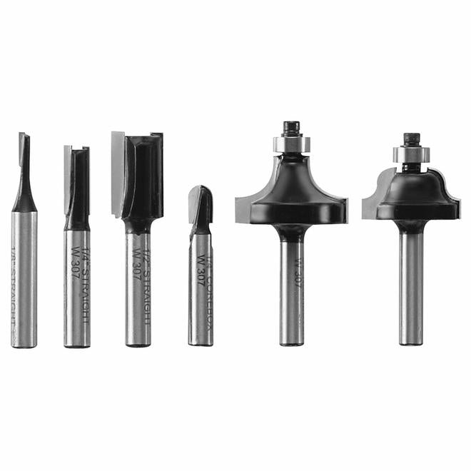 SKIL SKIL 6-Pc Router Bit Set - Each