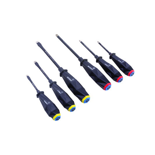 Kobalt 6 Diamond Tip Screwdriver Set, Blue - Each