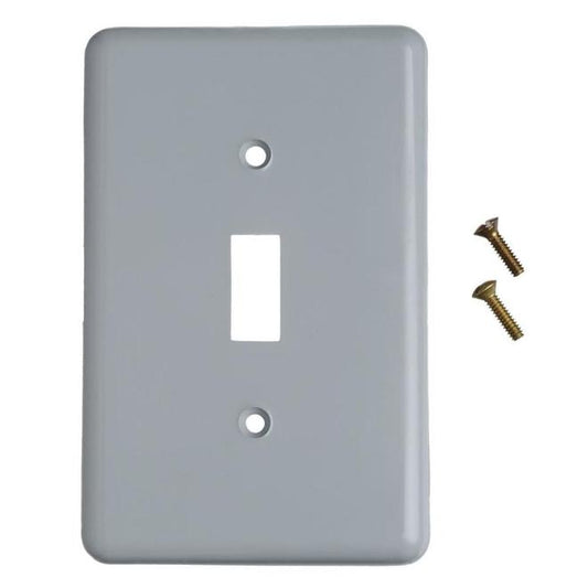 CARLON 1-Gang Rectangle Plastic Electrical Box Cover-