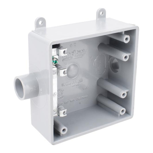 CARLON 2-Gang Type 2FSE Weatherproof Outlet Box-Each