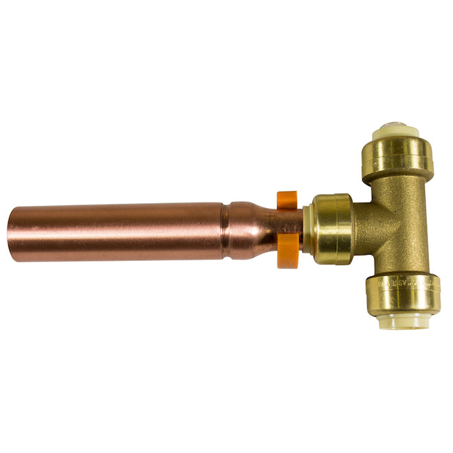 Waterline 1/2-in Copper Water Hammer Tee - Each