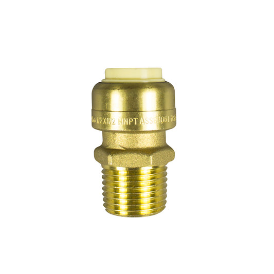 Waterline 1/2-in Male Quick Connect Adapter - Each