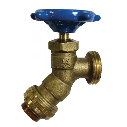 Waterline 1/2-in x 3/4-in Brass Boiler Drain Valve - Each