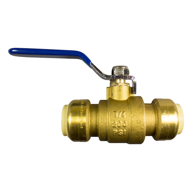 Waterline 3/4-in Ball Valve with Lever - Each