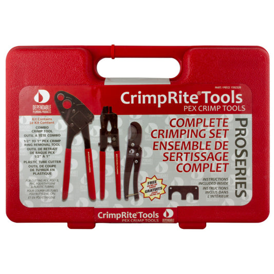 CrimpRite Crimping Tools Kit - 3 Pieces - Each