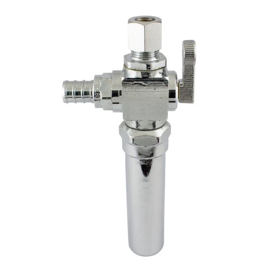 Waterline Valve with Hammer Arrestor - 1/2-in x 3/8-in - Each