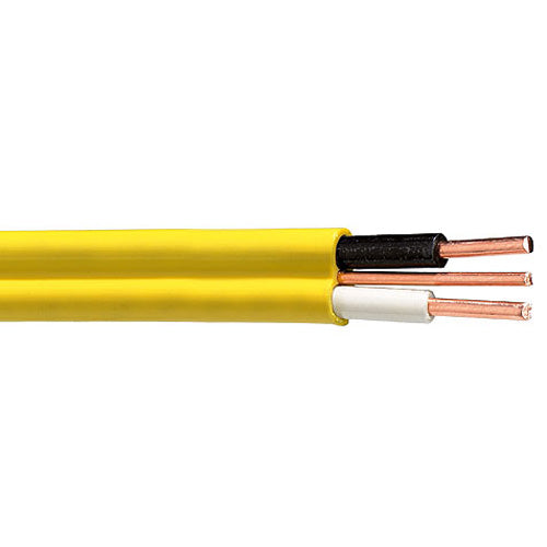 Southwire Romex Simpull Yellow Jacketed NMD90 12-Gauge 2-Conductor Copper Electric Cable - 150-m-Roll