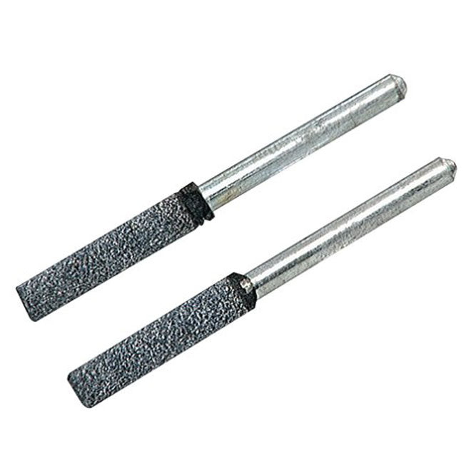 Dremel Chainsaw Blade Sharpening Cylinder Grinding Stone - 6/32-in Dia x 1 51/64-in L - 80 Grit - 2 Per Pack - Pack