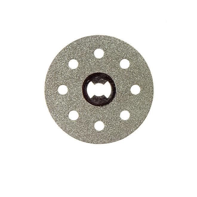 Dremel EZ Lock Cutting Wheel - 1 1/2-in dia x 1/32-in T - 1/8-in Shank - Diamond Grit - Pack