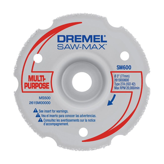 Dremel Wood and Plastic Flush Cut Wheel - 3-in - Carbide Steel - Each