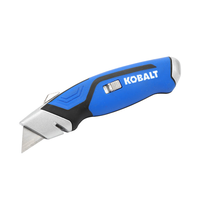 Kobalt Quick-Open Retractable Utility Knife - 3 Blades - Each