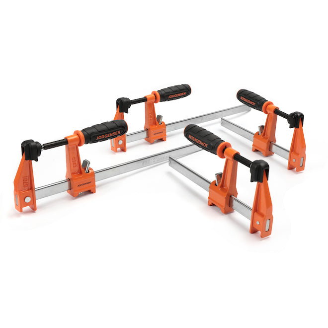 Jorgensen Bar Clamp 4-Piece Set - 2x 6-in - 2x 12-in - Each