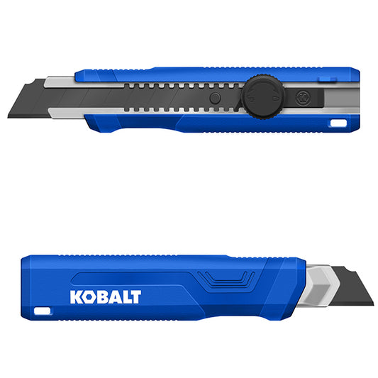 Kobalt 25-mm Steel Blade Snap Knives - Pack of 2 - Each