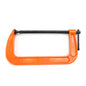 Pony 2600 8-in C-Clamp - Powder Coated Orange Finish - Each