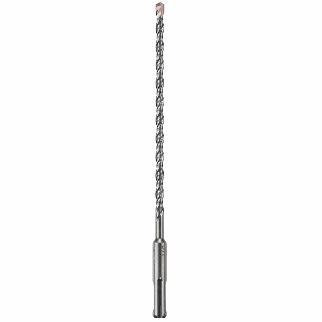 Bosch Bulldog Concrete Drill Bit - Carbide Tip - Alloy Steel - 8-in L x 1/4-in Dia - Each