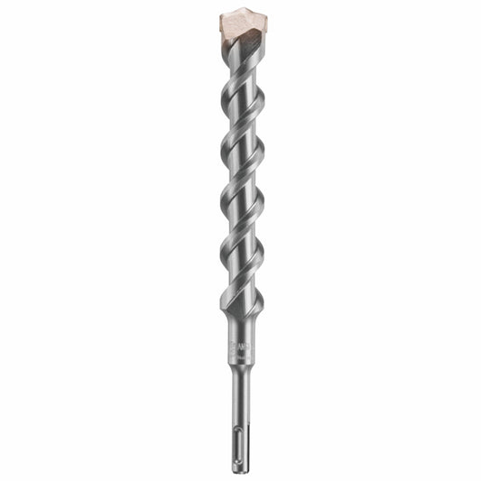 Bosch Bulldog Masonry Hammer Drill Bit - 1-in Dia x 10-in L - 8-in Cutting Depth - SDS-Plus Shank - Carbide-Tipped - Each