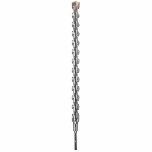 Bosch SDS-plus Bulldog Masonry Rotary Hammer Bit - 1-in Dia x 18-in L - Centric Tip - 4-Flute Design - Carbide-Tipped - Each