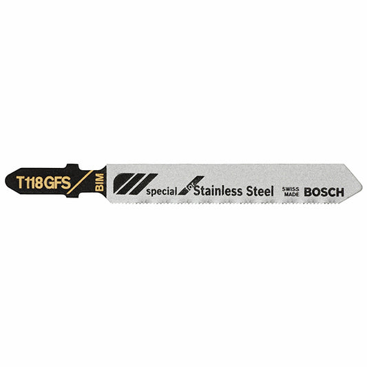 Bosch T-Shank Jigsaw Blades - 36 TPI - Bi-Metal - 5 Per Pack - 3 1/4-in L - Pack