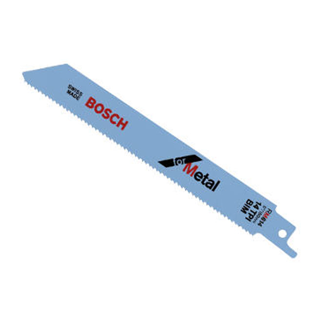 Bosch Reciprocating Saw Blade - Bi-Metal - 6-in L - 14 TPI - Pack