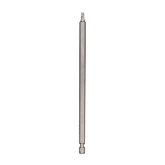 Bosch High Carbon Tempered Steel Insert Drill Bit - 1/4-in Hex Shank - Square R3 Point - 6-in L - Each