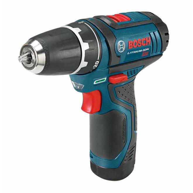 Bosch 12-Volt 3/8-in Variable Speed Cordless Drill (Charger Included) - Each