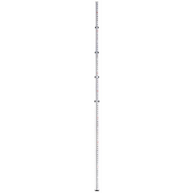 Bosch Telescoping Levelling Rod - Aluminum - 5 Sections - 16-ft - Each