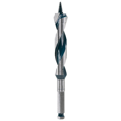 Bosch Daredevil Wood Drill Bits - 7/8-in Dia x 7 1/2-in L - Threaded Auger Point - Hex Shank - Pack